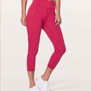 Lululemon Time to Sweat Cropped Leggings